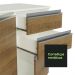 Cozinha Compacta 100% MDF Madesa Smart 170 cm Modulada Com Armário, Balcão e Tampo