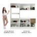 Cozinha Compacta 100% MDF Madesa Smart 190 cm Com Armário, Balcão e Tampo
