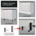 Cozinha Compacta Madesa 100% MDF Acordes com Armário e Balcão - Portas Branco Brilho