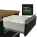 Cozinha Compacta Madesa Glamy 120002 com Armário e Balcão (Sem Tampo e Pia) - Rustic/Preto