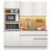 Cozinha Compacta Madesa Lívia 6 Portas 2 Gavetas (Sem Tampo e Pia) - Branco