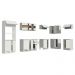 Cozinha Completa 100% MDF Madesa Smart Modulada de Canto
