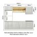 Cozinha Completa Madesa 100% MDF Acordes com Armário e Balcão Portas Branco Brilho (Sem Tampo e Pia)