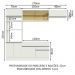 Cozinha Completa Madesa Glamy 270011 com Armário e Balcão (Sem Tampo e Pia) - Branco