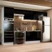 Cozinha Completa Madesa Lux 340001 com Armário e Balcão - Branco/Preto