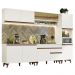 Cozinha Completa Madesa Reims 300002 com Armário e Balcão - Branco