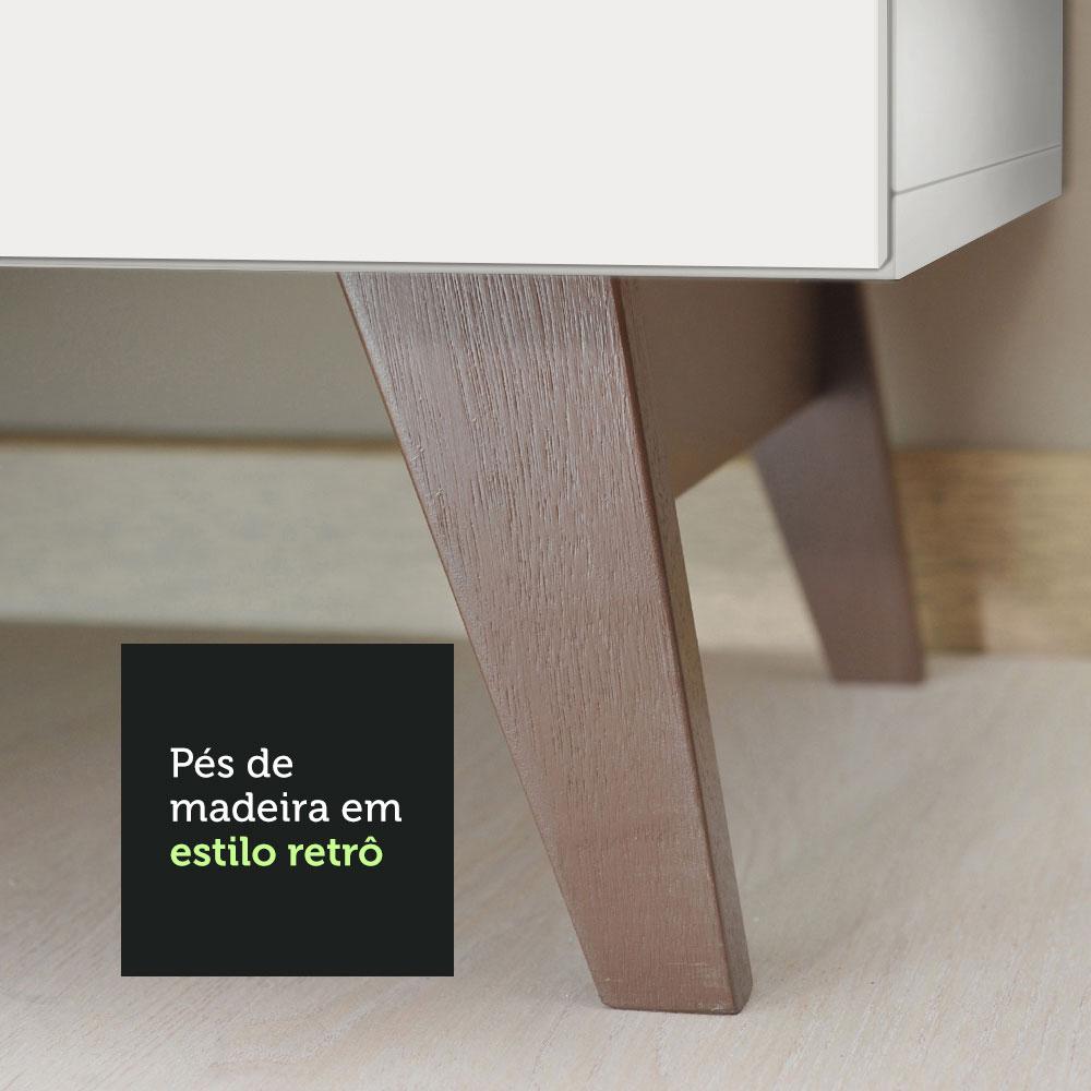Cozinha Completa Madesa Reims 310002 com Armário e Balcão - Branco
