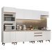 Cozinha Completa Madesa Reims 320002 com Armário e Balcão - Branco