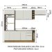 Cozinha Completa Madesa Stella 290002 com Armário e Balcão - Rustic/Branco