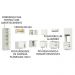 Cozinha Completa de Canto Madesa Lux com Armário e Balcão - Branco/Branco Veludo