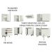 Cozinha Completa de Canto Madesa Reims 392002 com Armário e Balcão - Branco