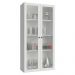 Cristaleira Suspensa 70 cm 2 Portas de Vidro Branco Vik Madesa
