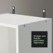 Escrivaninha Madesa Rubi + Estante Livreiro 6906 - Branco