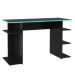 Escrivaninha Mesa para Computador Gamer Preto/Azul 9424 Madesa