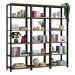 Estante Armário Multiuso para Livros 177cm Rustic/Preto Madesa