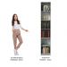 Estante Livreiro Madesa 6906 com 6 Nichos - Cinza