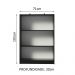 Estante Livreiro Madesa 6907 com 3 Nichos - Preto