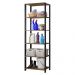 Estante Multiuso para Lavanderia 59cm Rustic/Preto Madesa