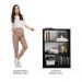 Estante para Livros Home Sala Madesa 6907 com 3 Nichos - Preto