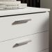 Gaveteiro Organizador para Escritório 3322 Madesa 3 Gavetas com Rodinhas - Branco