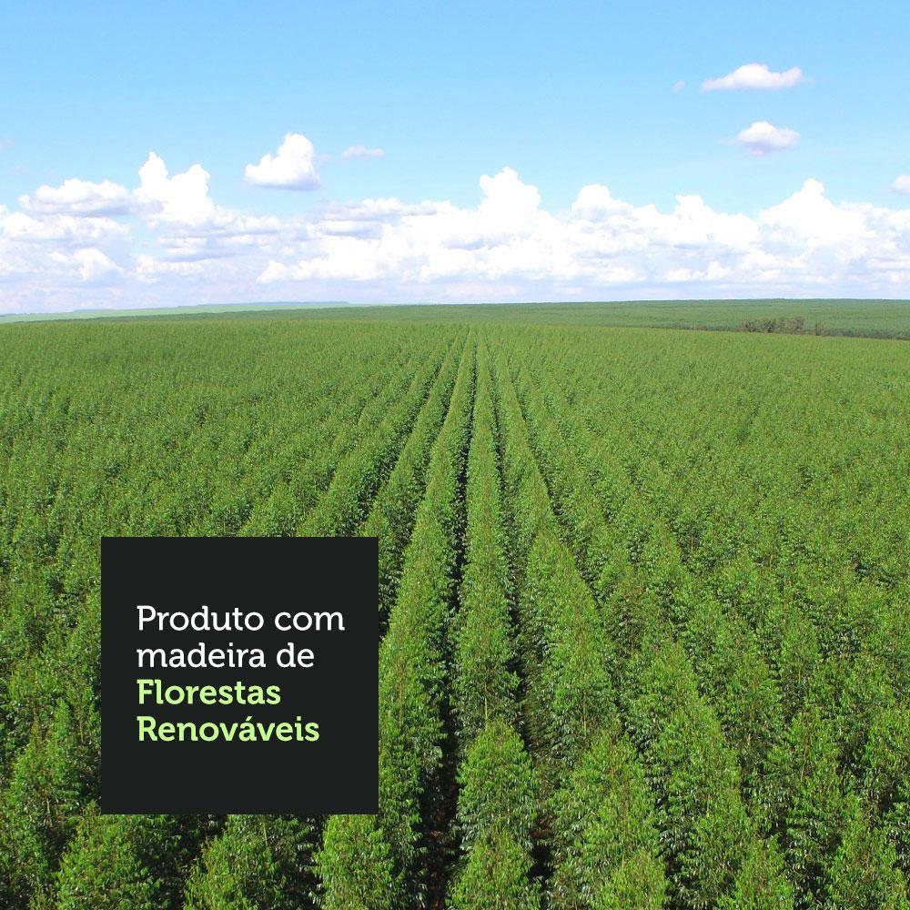 Gaveteiro Organizador para Escritório 3322 Madesa 3 Gavetas com Rodinhas - Branco