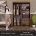 Guarda-Roupa 2 Portas de Correr Rustic Max Madesa