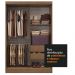 Guarda-Roupa 2 Portas de Correr Rustic Max Madesa