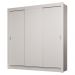 Guarda-Roupa Casal 3 Portas de Correr Branco Sublime Madesa