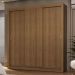 Guarda-Roupa Casal 3 Portas de Correr Rustic Sublime Madesa