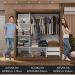 Guarda-Roupa Casal 3 Portas de Correr Rustic Sublime Madesa