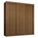 Guarda-Roupa Casal 3 Portas de Correr Rustic Sublime Plus Madesa