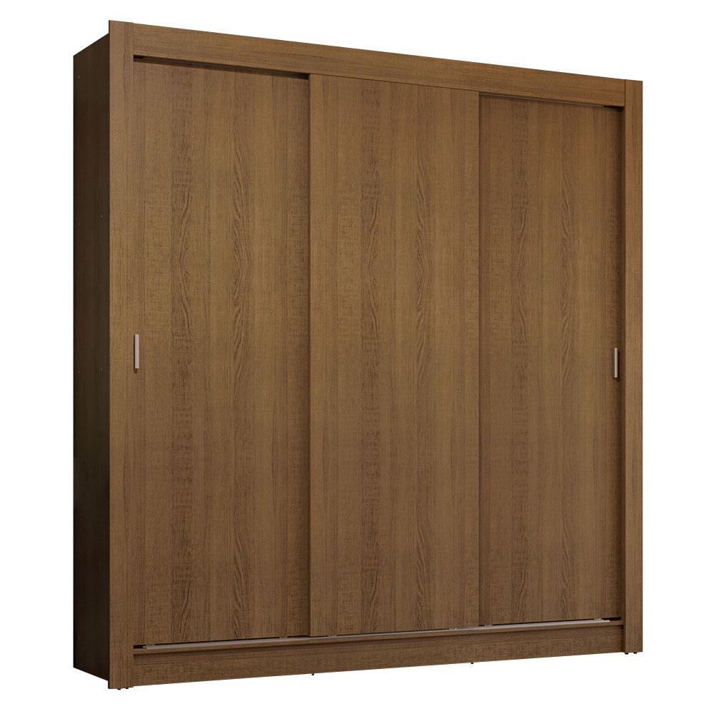 Guarda-Roupa Casal 3 Portas de Correr Rustic Sublime Plus Madesa
