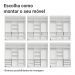 Guarda-Roupa Casal 6 Portas Batentes Branco/Branco/Rustic Netuno Madesa