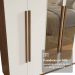 Guarda-Roupa Casal 6 Portas Batentes com Espelho Rustic/Branco/Rustic Netuno Madesa