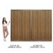 Guarda-Roupa Casal Madesa Apolo 4 Portas de Correr - Rustic