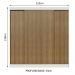 Guarda-Roupa Casal Madesa Austin 4 Portas de Correr 3 Gavetas - Branco/Rustic