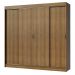 Guarda-Roupa Casal Madesa Austin 4 Portas de Correr 3 Gavetas