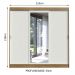 Guarda-Roupa Casal Madesa Istambul 3 Portas de Correr com Espelho 3 Gavetas - Rustic/Branco
