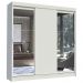 Guarda-Roupa Casal Madesa Istambul 3 Portas de Correr com Espelhos 3 Gavetas - Branco