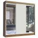 Guarda-Roupa Casal Madesa Istambul 3 Portas de Correr com Espelhos 3 Gavetas - Rustic/Branco