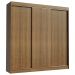 Guarda-Roupa Casal Madesa Kansas 3 Portas de Correr 3 Gavetas