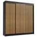 Guarda-Roupa Casal Madesa Kansas 3 Portas de Correr 3 Gavetas