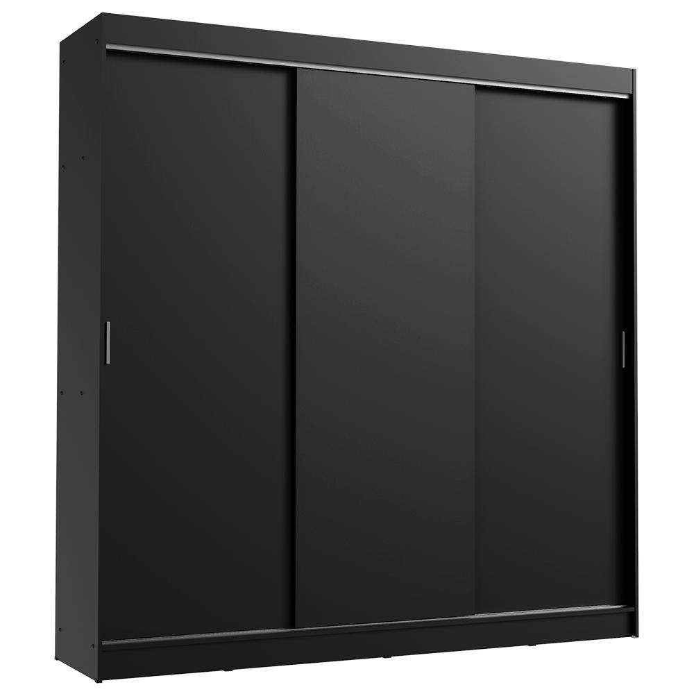 Guarda-Roupa Casal Madesa Kansas 3 Portas de Correr 3 Gavetas