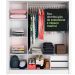 Guarda Roupa Casal Madesa Lyon 3 Portas de Correr 2 Gavetas - Branco/Rustic
