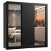 Guarda-Roupa Casal Madesa Lyon 3 Portas de Correr com Espelhos 2 Gavetas