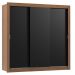 Guarda Roupa Casal Madesa Lyon Plus 3 Portas de Correr 4 Gavetas