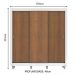 Guarda Roupa Casal Madesa Lyon Plus 3 Portas de Correr 4 Gavetas com Pés - Branco/Rustic