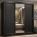 Guarda Roupa Casal Madesa Lyon Plus 3 Portas de Correr com Espelho 4 Gavetas