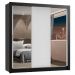 Guarda-Roupa Casal Madesa Lyon Plus 3 Portas de Correr com Espelhos 4 Gavetas