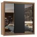 Guarda-Roupa Casal Madesa Lyon Plus 3 Portas de Correr com Espelhos 4 Gavetas